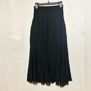 Black Women's Maxi Skirt